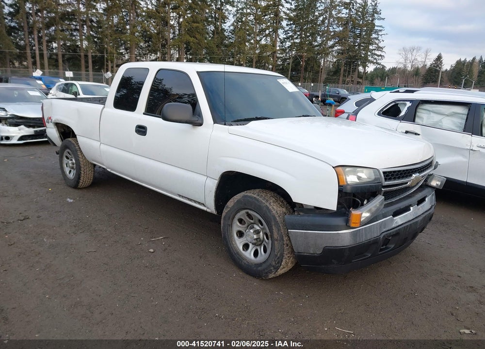 2007 CHEVROLET SILVERADO 1500 CLASSIC WORK TRUCK VIN: 1GCEK19V27Z141484