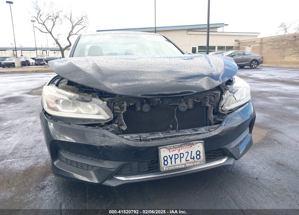 2016 HONDA ACCORD VIN: 1HGCR2F38GA198008