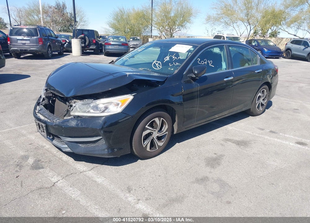 2016 HONDA ACCORD VIN: 1HGCR2F38GA198008