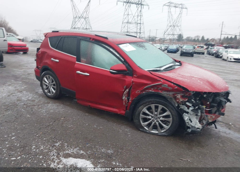 2017 TOYOTA RAV4 LIMITED VIN: 2T3DFREV4HW586525
