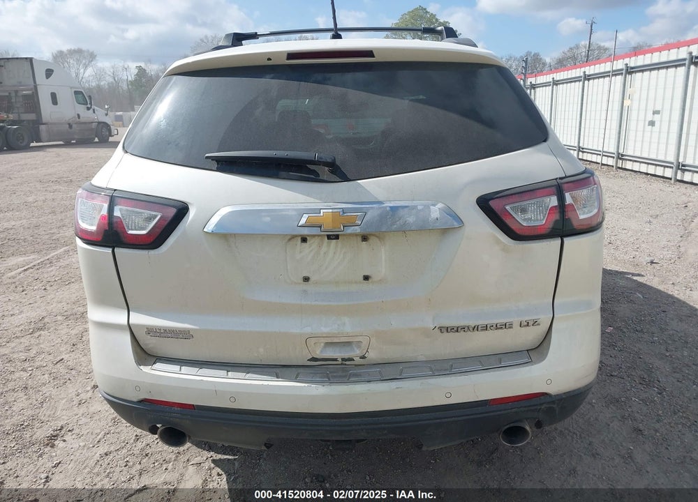 2013 CHEVROLET TRAVERSE LTZ VIN: 1GNKRLKD5DJ201447