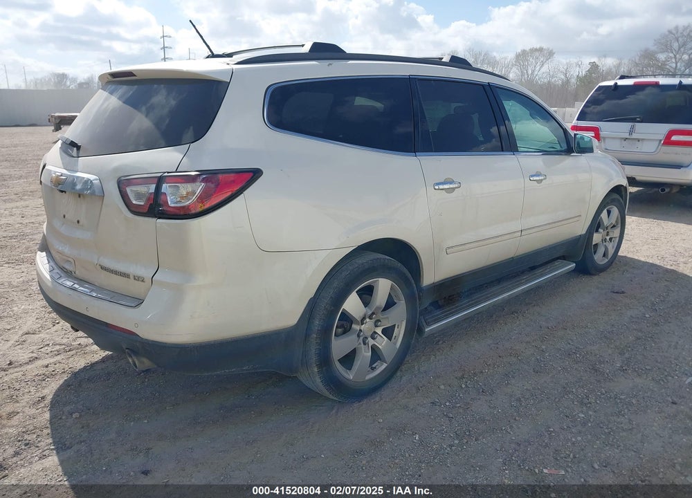 2013 CHEVROLET TRAVERSE LTZ VIN: 1GNKRLKD5DJ201447