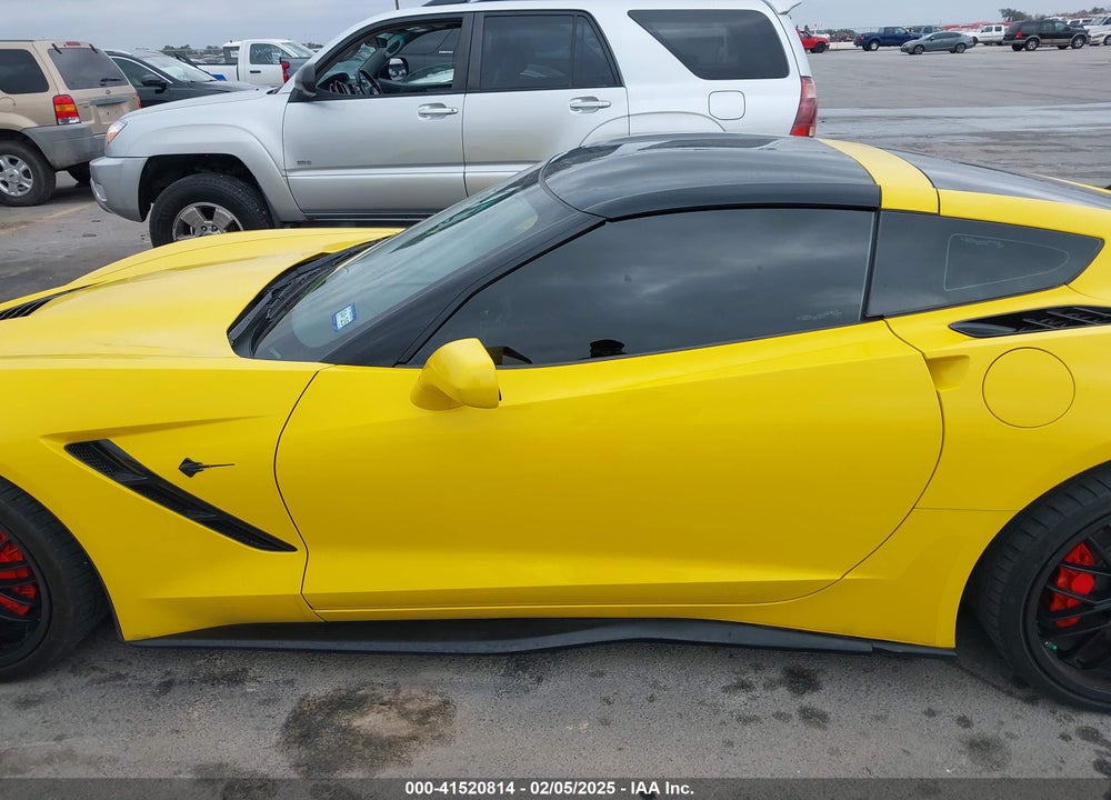 2014 CHEVROLET CORVETTE STINGRAY VIN: 1G1YF2D76E5121803