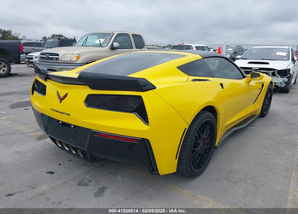 2014 CHEVROLET CORVETTE STINGRAY VIN: 1G1YF2D76E5121803