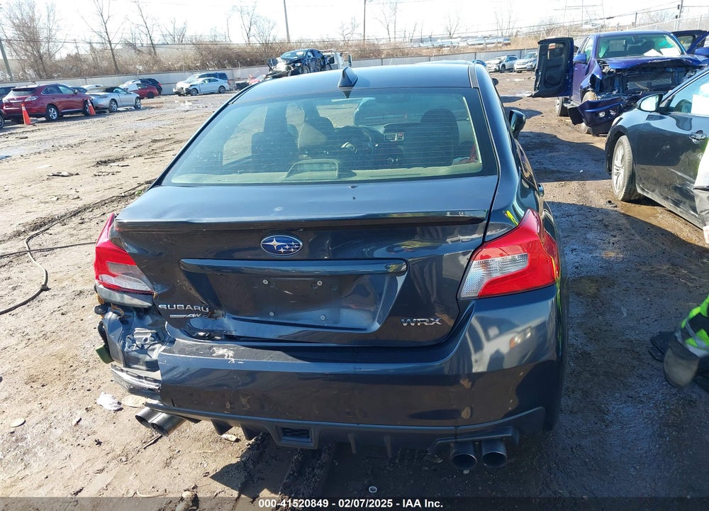 2016 SUBARU WRX PREMIUM VIN: JF1VA1E63G9809008
