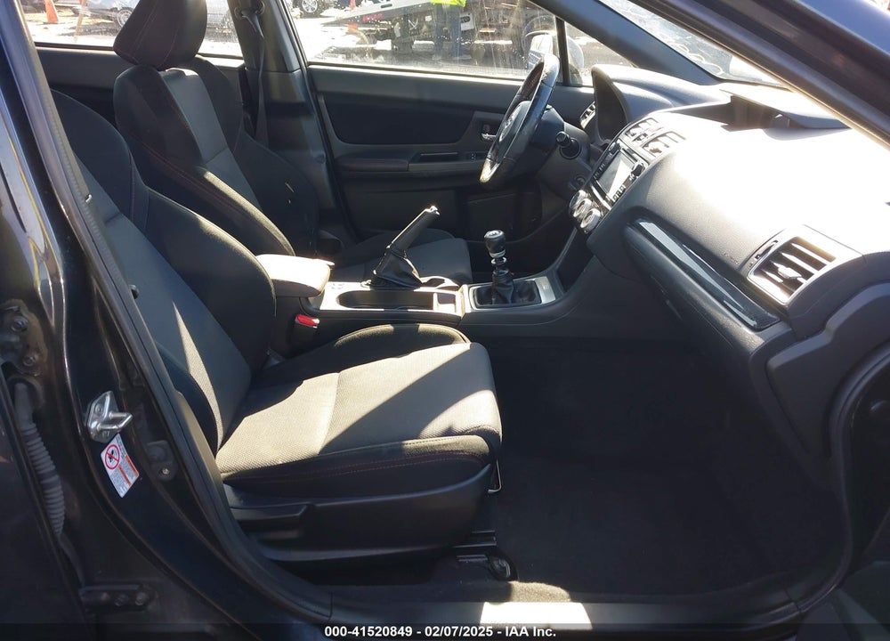 2016 SUBARU WRX PREMIUM VIN: JF1VA1E63G9809008