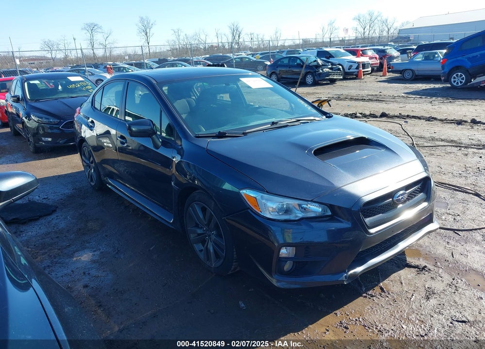 2016 SUBARU WRX PREMIUM VIN: JF1VA1E63G9809008