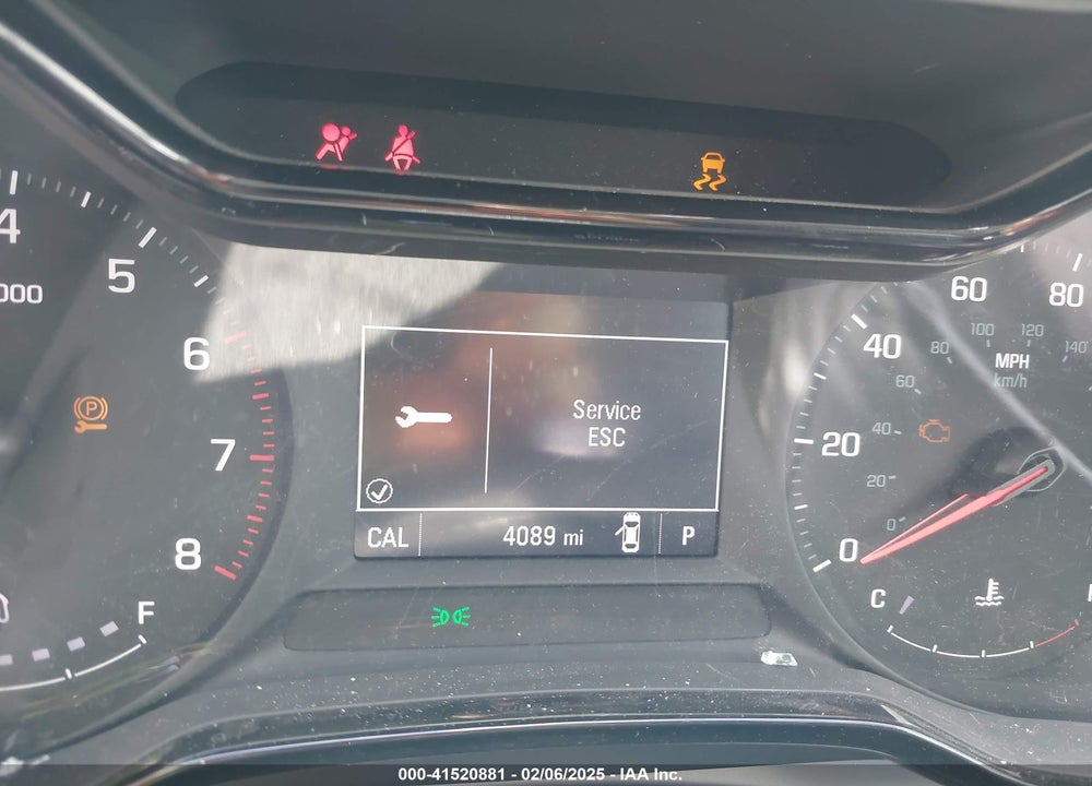 2024 CHEVROLET TRAX FWD SP VIN: KL77LFE27RC130935