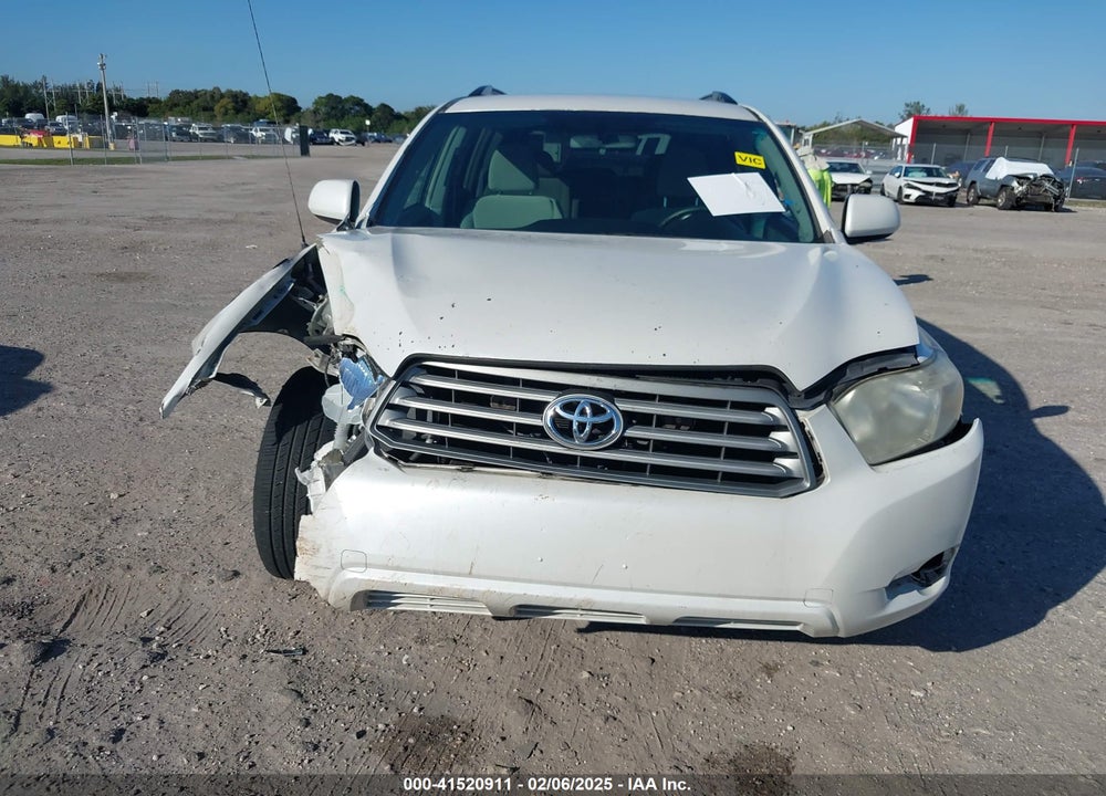 2010 TOYOTA HIGHLANDER BASE V6 VIN: 5TDZK3EH1AS004087