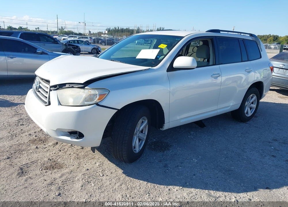 2010 TOYOTA HIGHLANDER BASE V6 VIN: 5TDZK3EH1AS004087