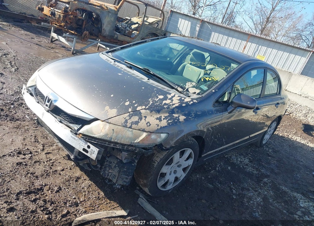 2009 HONDA CIVIC LX VIN: 1HGFA16579L025670
