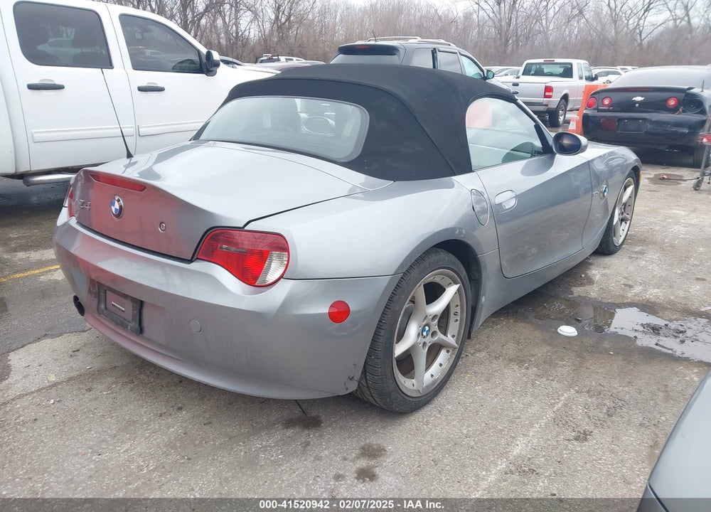 2007 BMW Z4 3.0SI VIN: 4USBU535X7LX02797