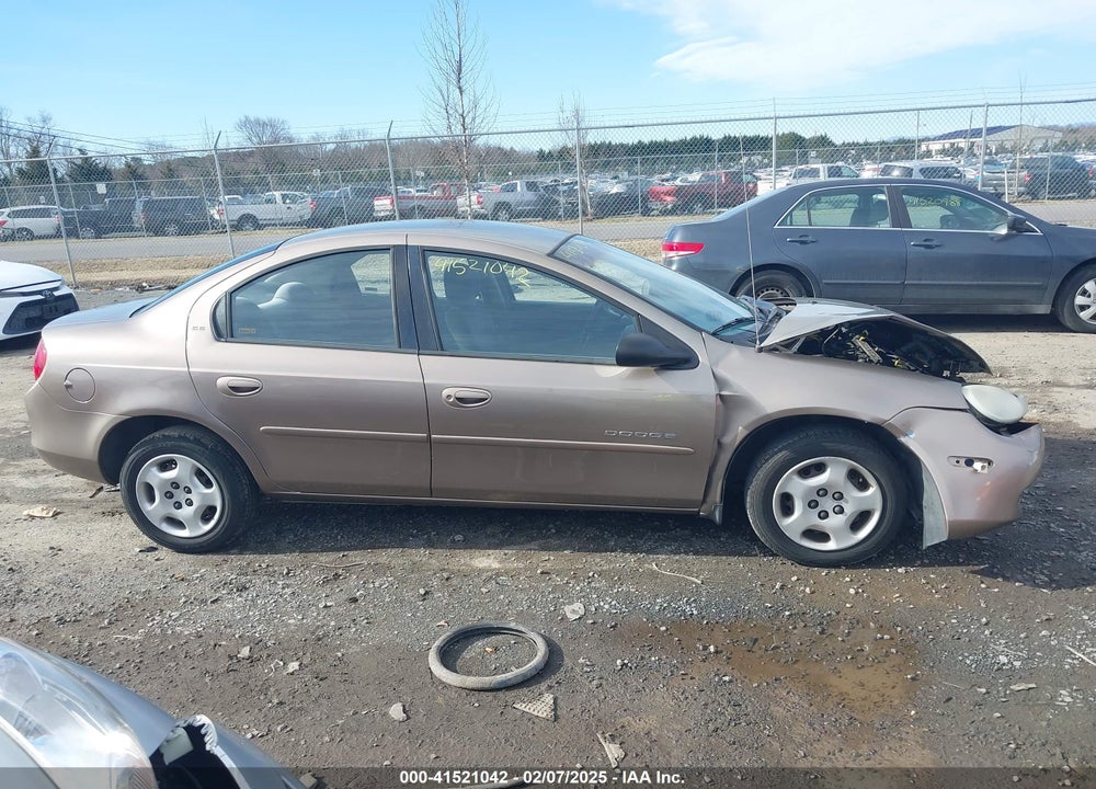 2001 DODGE NEON SE VIN: 1B3ES46C71D183823