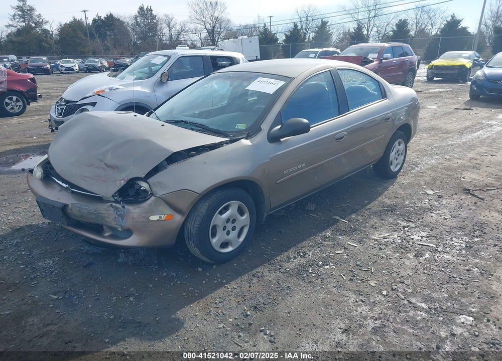 2001 DODGE NEON SE VIN: 1B3ES46C71D183823