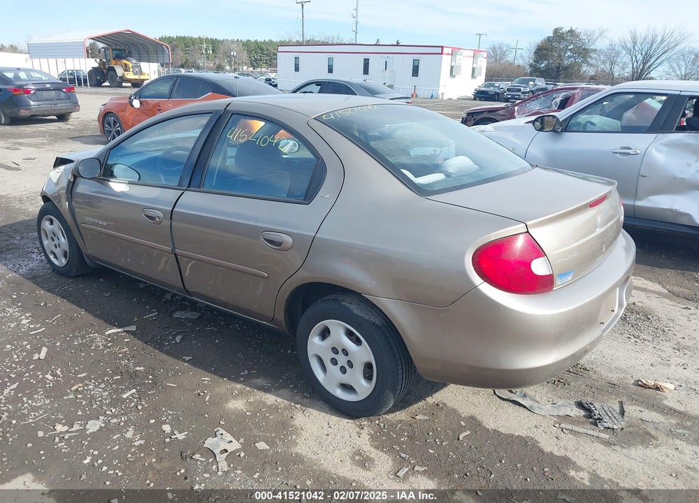 2001 DODGE NEON SE VIN: 1B3ES46C71D183823
