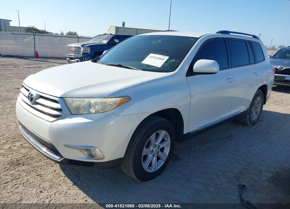 2012 TOYOTA HIGHLANDER SE VIN: 5TDZK3EH4CS064836