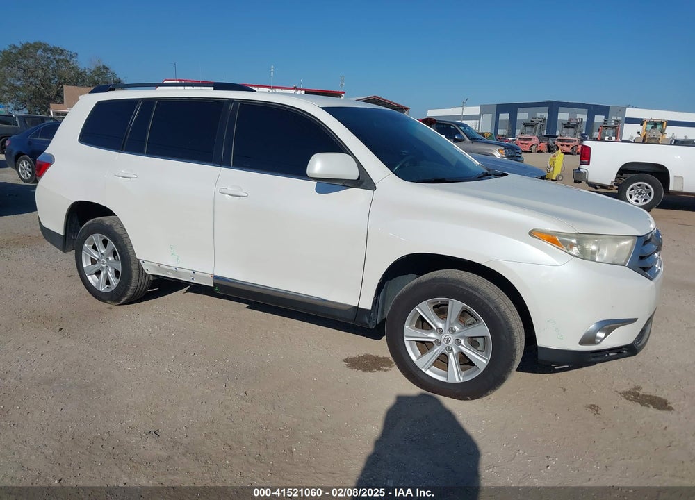 2012 TOYOTA HIGHLANDER SE VIN: 5TDZK3EH4CS064836