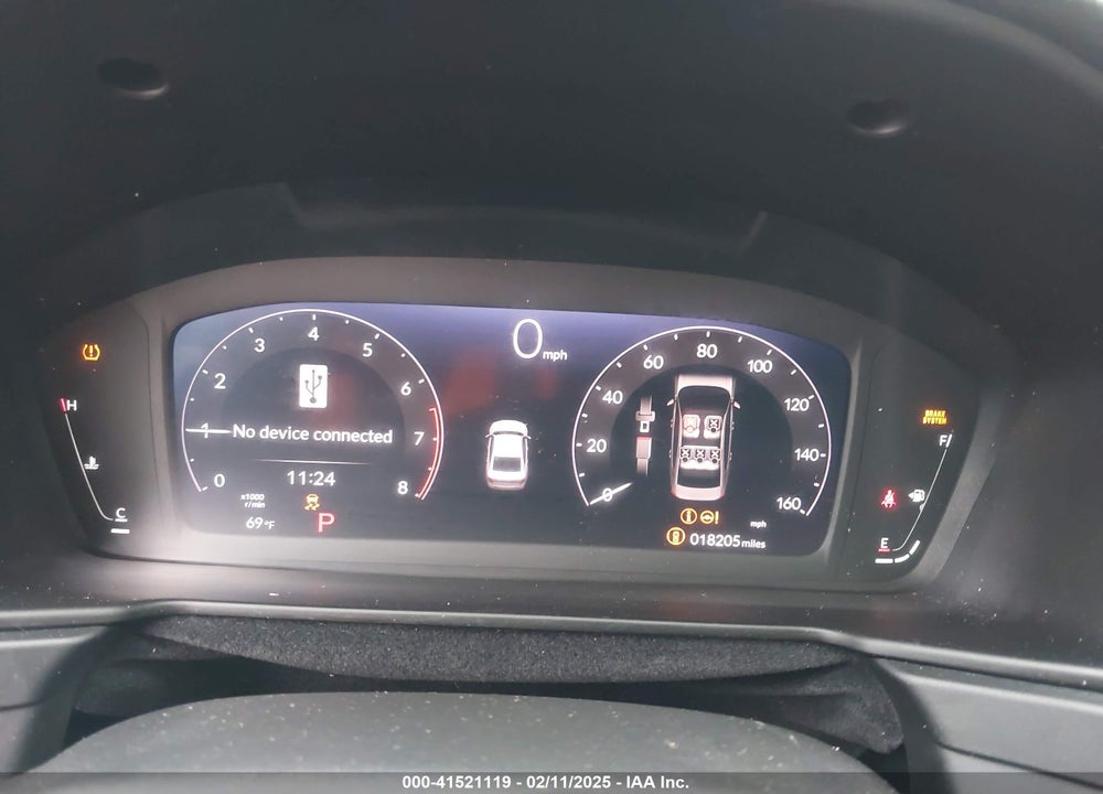 2024 HONDA ACCORD EX VIN: 1HGCY1F39RA000763