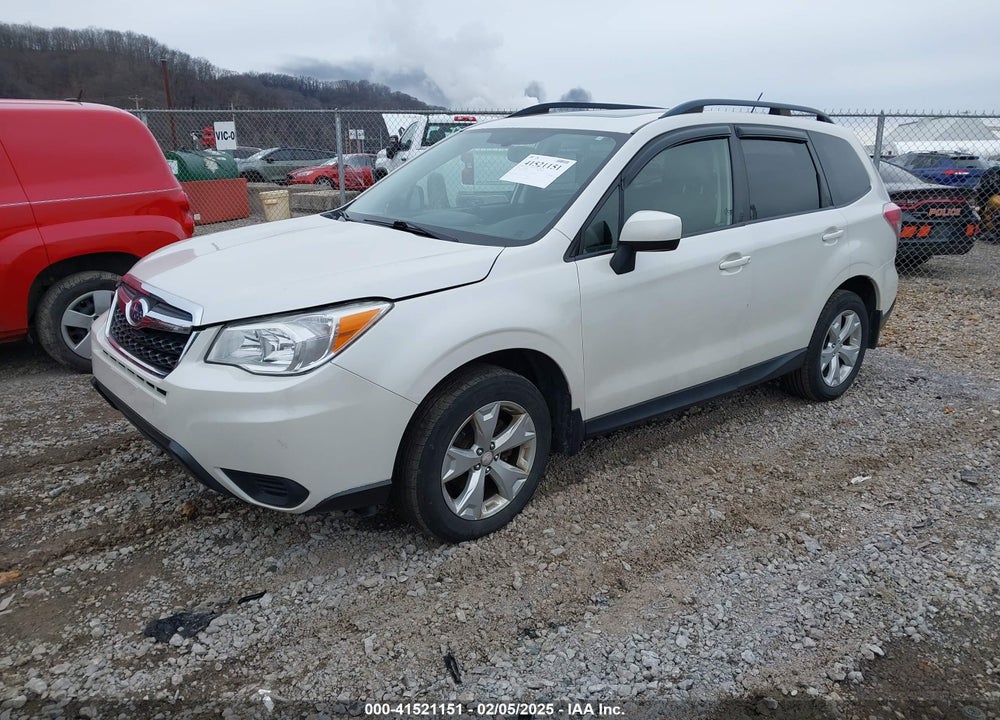 2014 SUBARU FORESTER 2.5I PREMIUM VIN: JF2SJAEC0EH483983