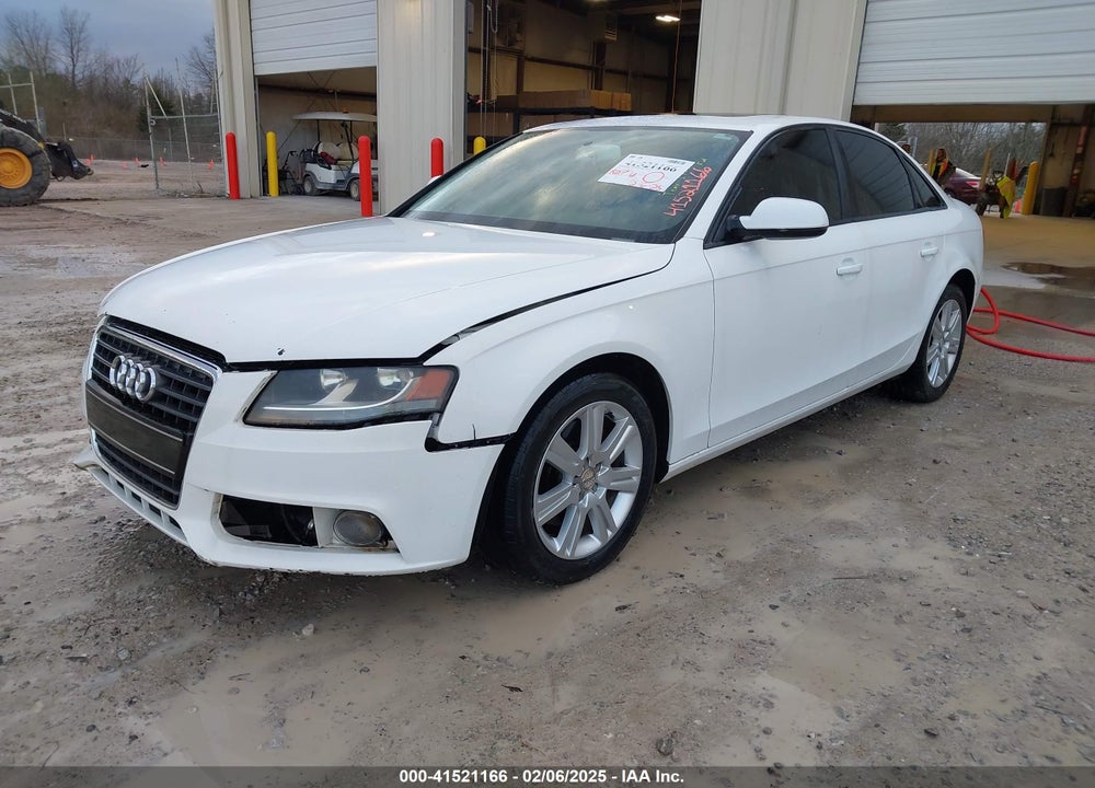 2010 AUDI A4 2.0T PREMIUM VIN: WAUAFAFL4AN033787