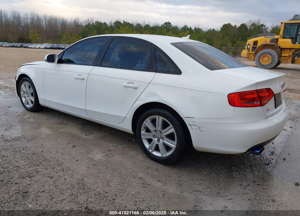 2010 AUDI A4 2.0T PREMIUM VIN: WAUAFAFL4AN033787