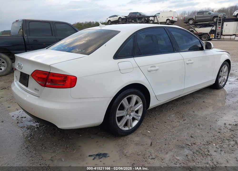 2010 AUDI A4 2.0T PREMIUM VIN: WAUAFAFL4AN033787