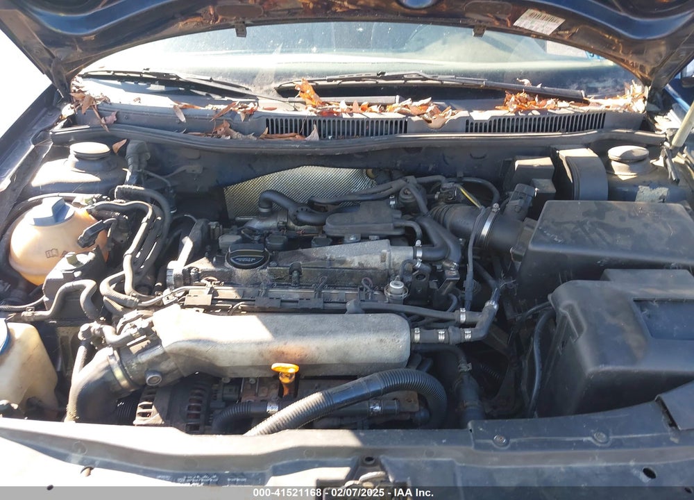 2002 VOLKSWAGEN JETTA GLS 1.8L VIN: 3VWSE69M22M192201