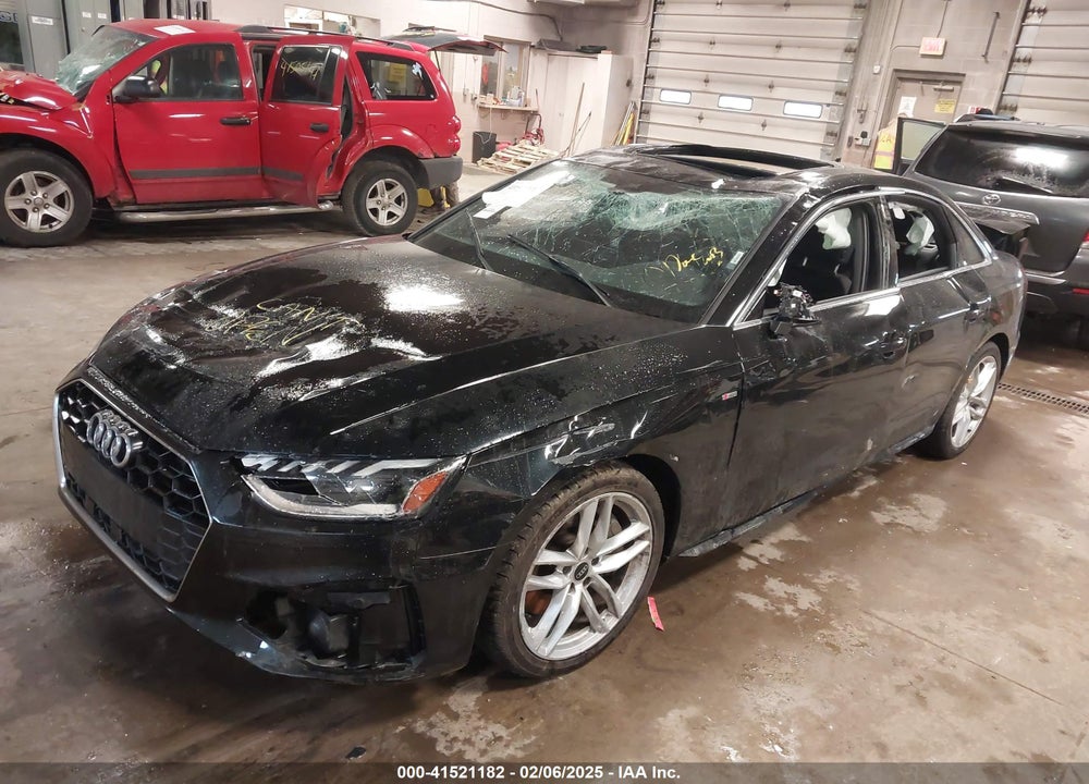 2022 AUDI A4 VIN: WAUEAAF48NN011614
