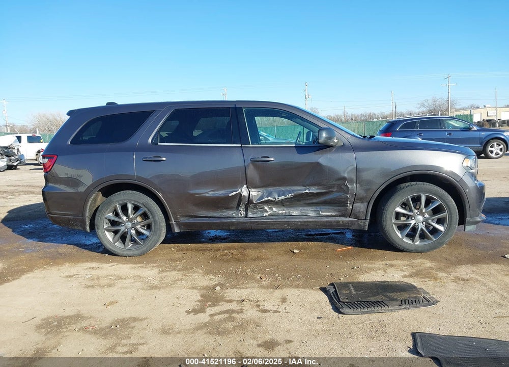 2014 DODGE DURANGO SXT VIN: 1C4RDJAG6EC594158