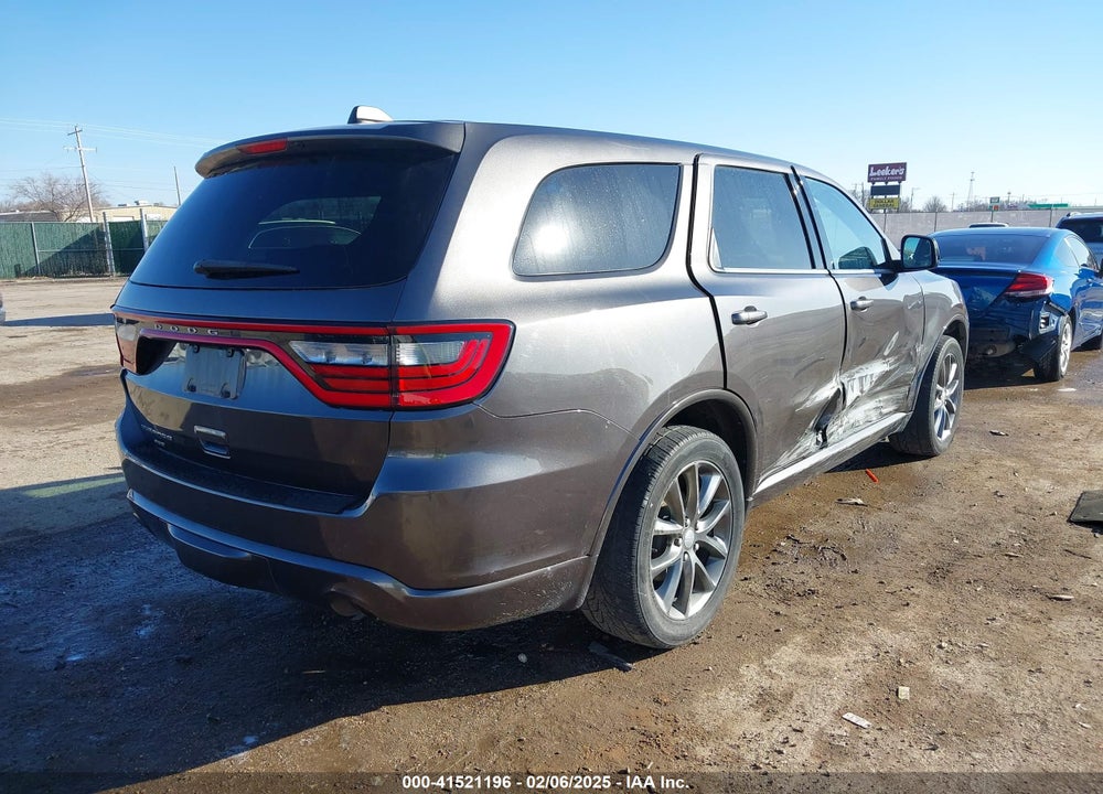 2014 DODGE DURANGO SXT VIN: 1C4RDJAG6EC594158
