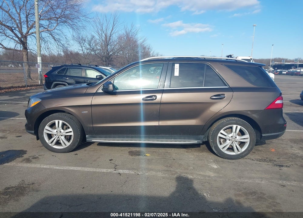 2012 MERCEDES-BENZ ML 350 4MATIC VIN: 4JGDA5HB5CA033829