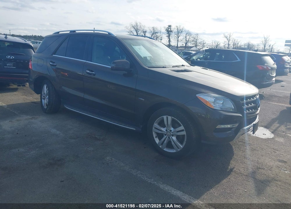 2012 MERCEDES-BENZ ML 350 4MATIC VIN: 4JGDA5HB5CA033829