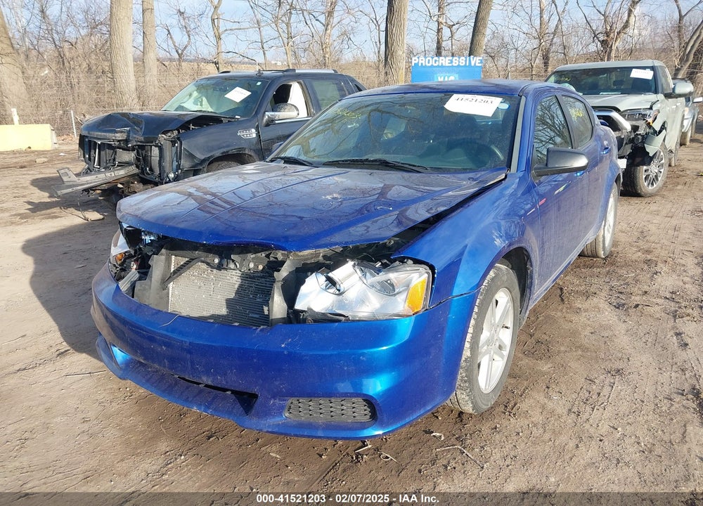 2014 DODGE AVENGER VIN: 1C3CDZAG5EN219018