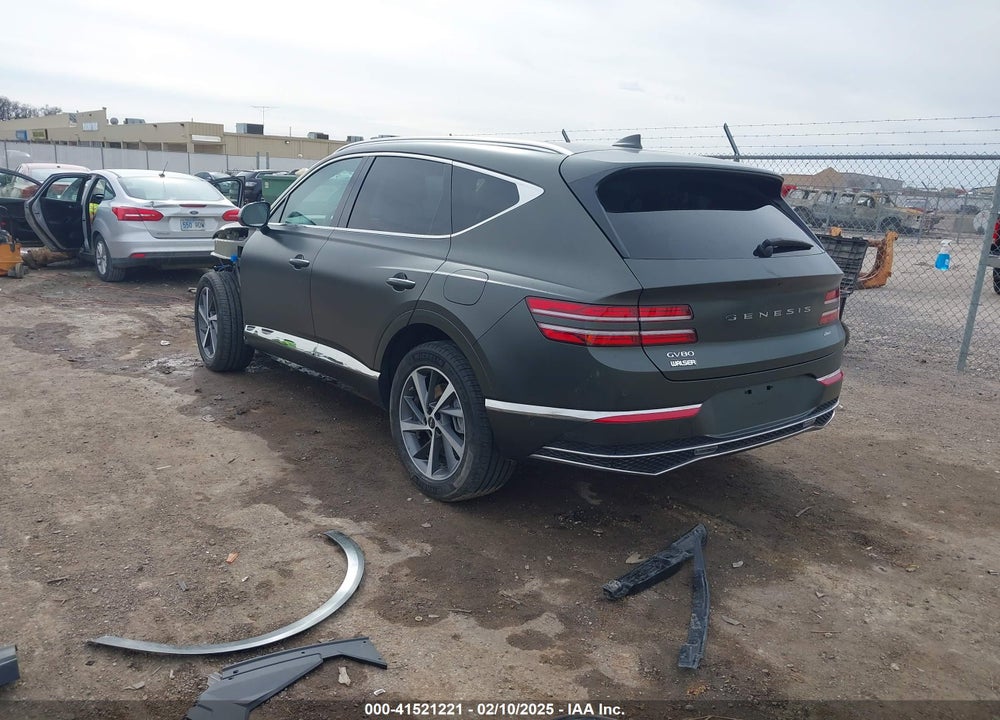 2025 GENESIS GV80 VIN: KMUHBESB0SU217789