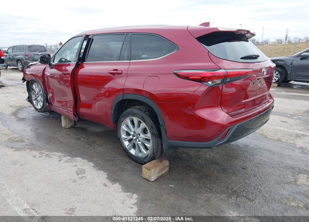 2021 TOYOTA HIGHLANDER HYBRID LIMITED VIN: 5TDXBRCH1MS022512