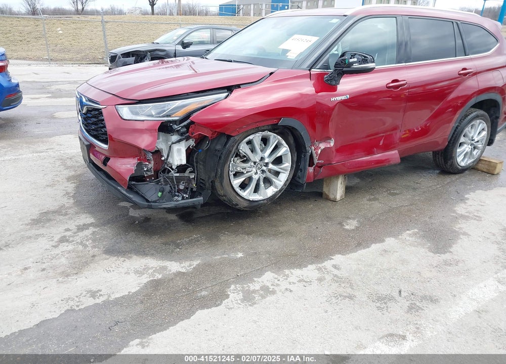 2021 TOYOTA HIGHLANDER HYBRID LIMITED VIN: 5TDXBRCH1MS022512