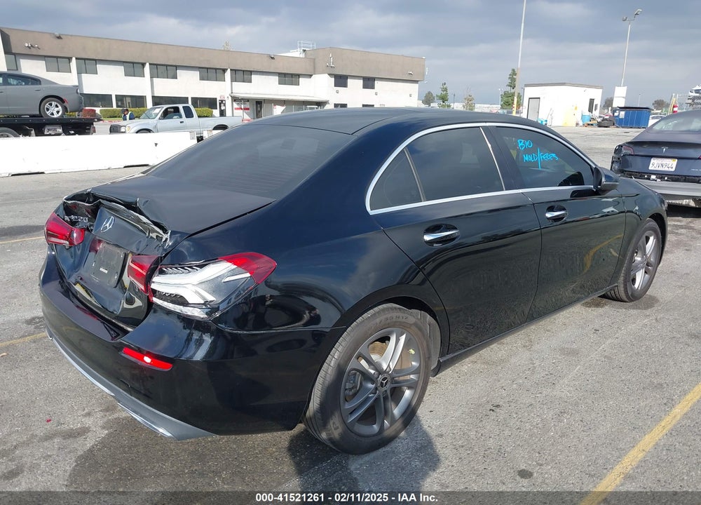 2020 MERCEDES-BENZ A 220 VIN: W1K3G4EB0LJ228594