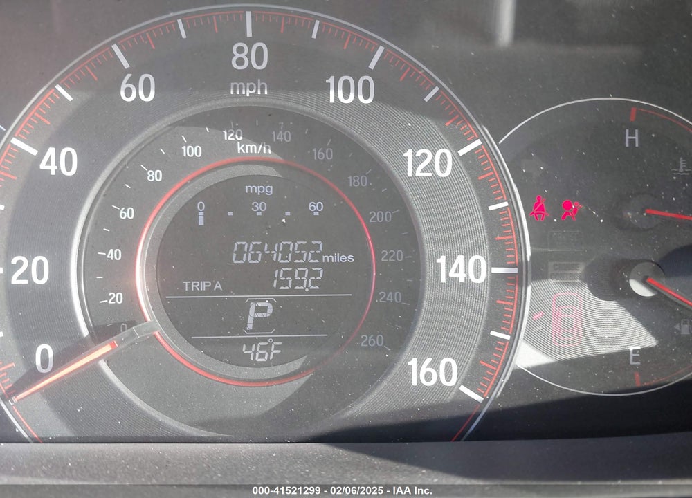 2016 HONDA ACCORD VIN: 1HGCR2F58GA233521