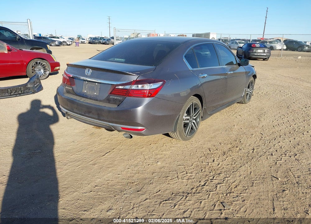 2016 HONDA ACCORD VIN: 1HGCR2F58GA233521