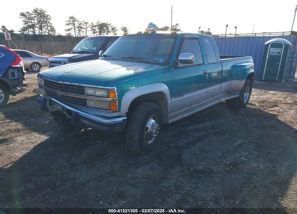 1993 CHEVROLET GMT-400 K3500 VIN: 1GCHK39F0PE237378
