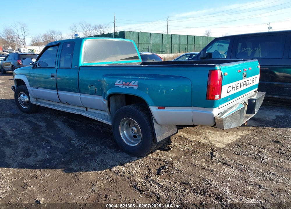 1993 CHEVROLET GMT-400 K3500 VIN: 1GCHK39F0PE237378