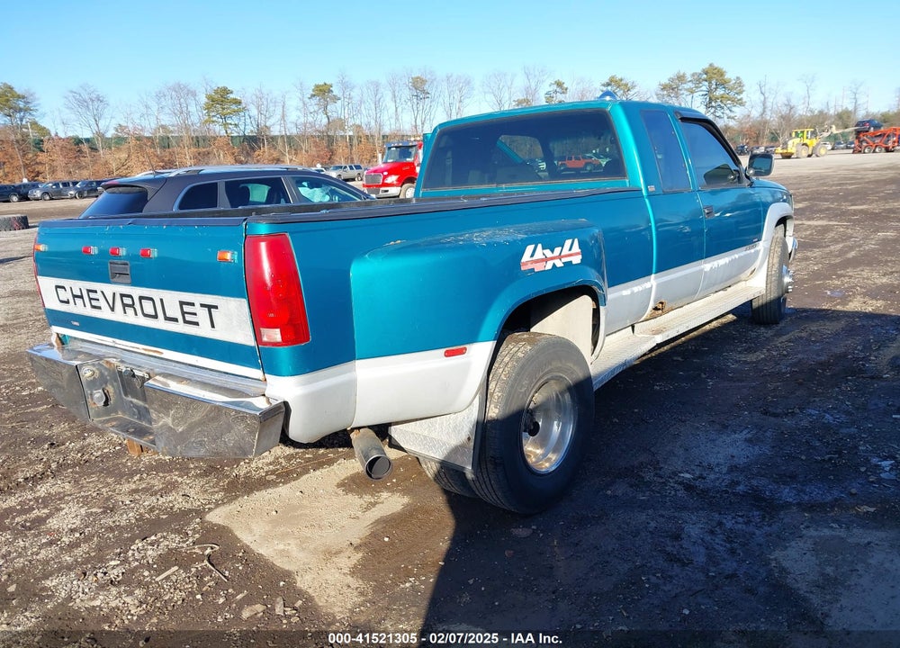 1993 CHEVROLET GMT-400 K3500 VIN: 1GCHK39F0PE237378