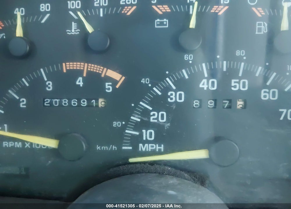 1993 CHEVROLET GMT-400 K3500 VIN: 1GCHK39F0PE237378