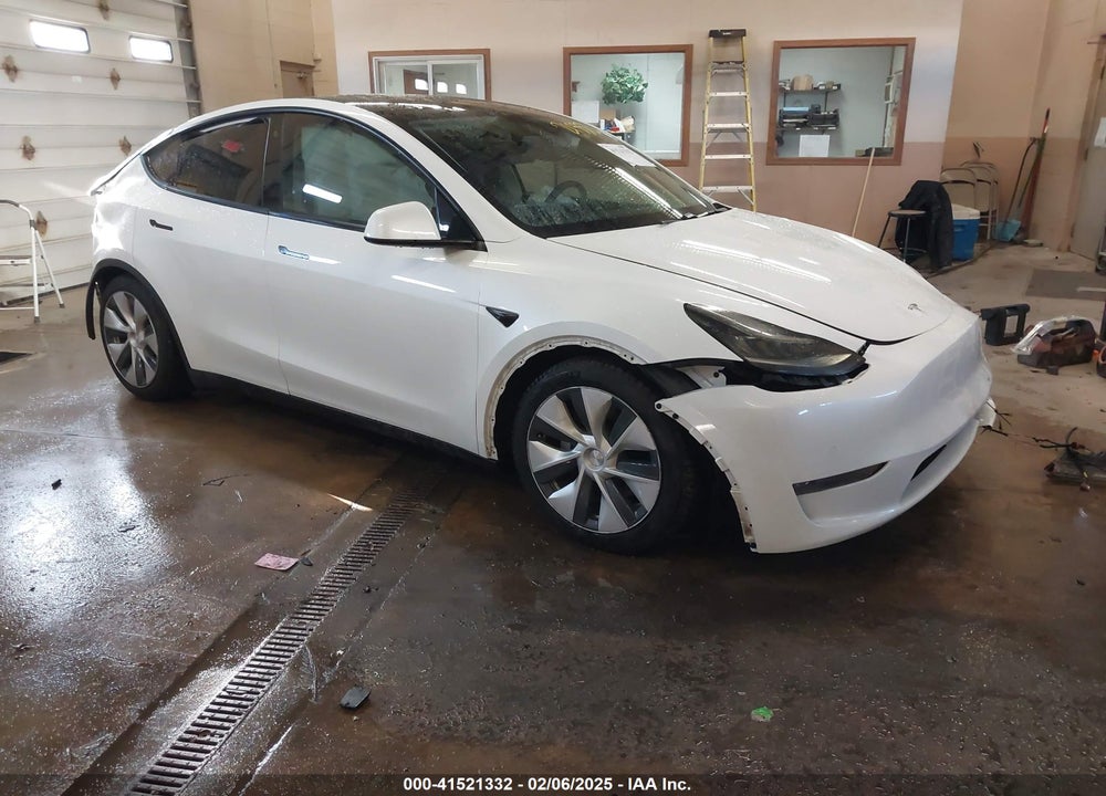 2020 TESLA MODEL Y LONG RANGE DUAL MOTOR ALL-WHEEL DRIVE VIN: 5YJYGDEE5LF043801