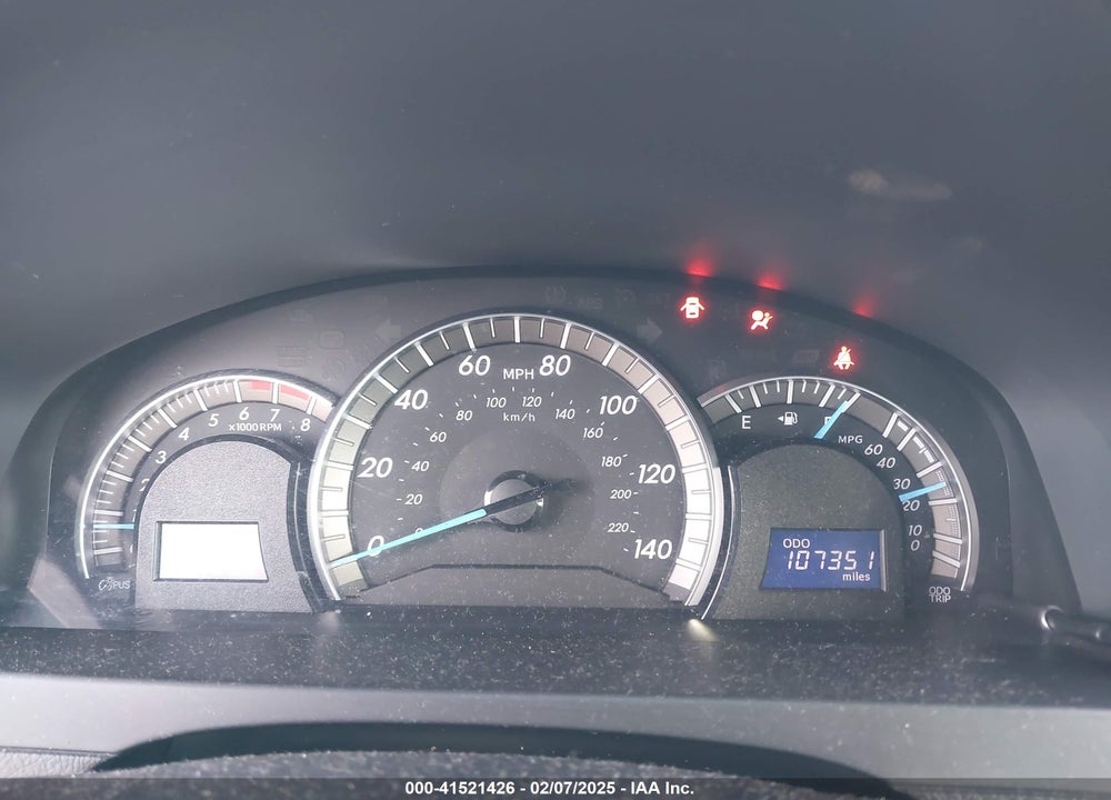 2013 TOYOTA CAMRY VIN: 4T1BF1FK7DU649343