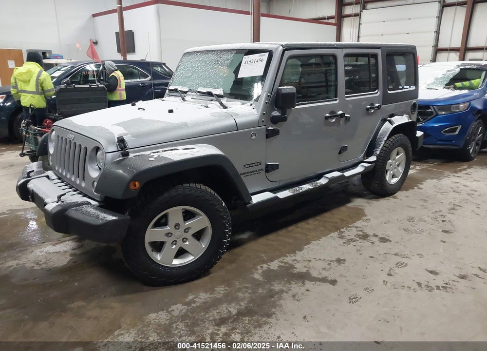 2015 JEEP WRANGLER UNLIMITED SPORT VIN: 1C4BJWDG5FL761050