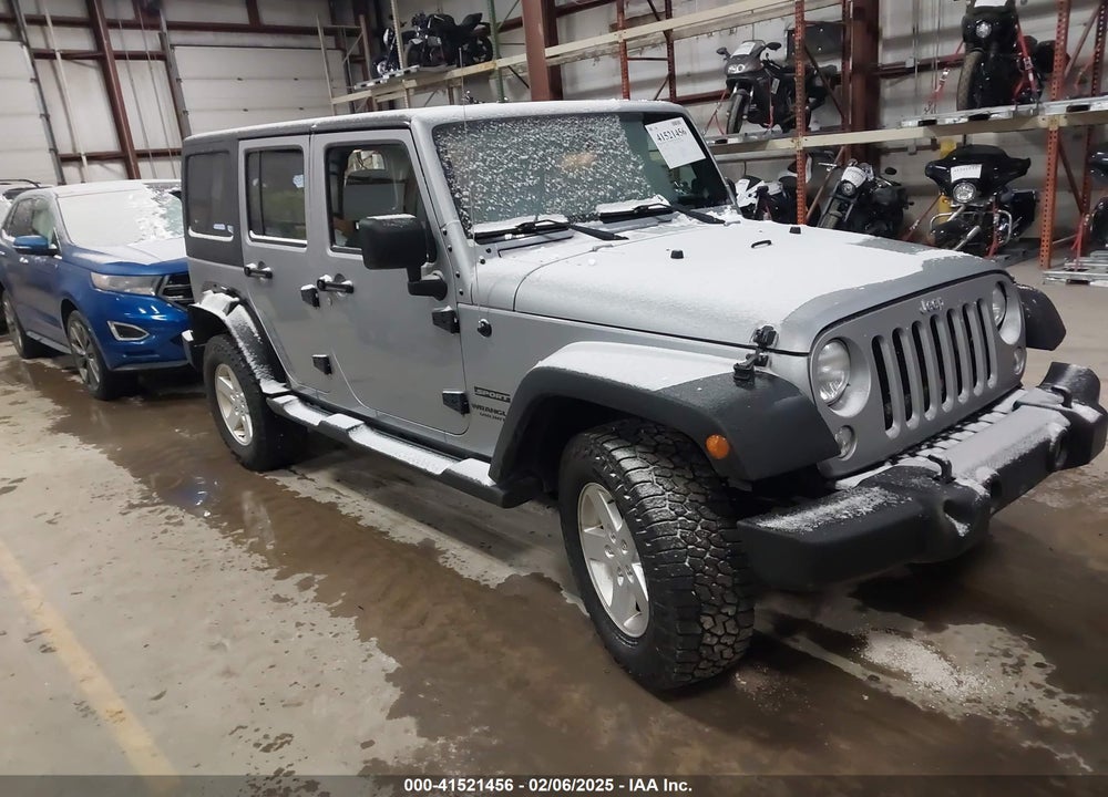 2015 JEEP WRANGLER UNLIMITED SPORT VIN: 1C4BJWDG5FL761050
