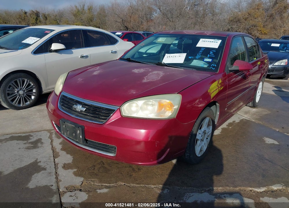 2006 CHEVROLET MALIBU VIN: 1G1ZT51846F200989