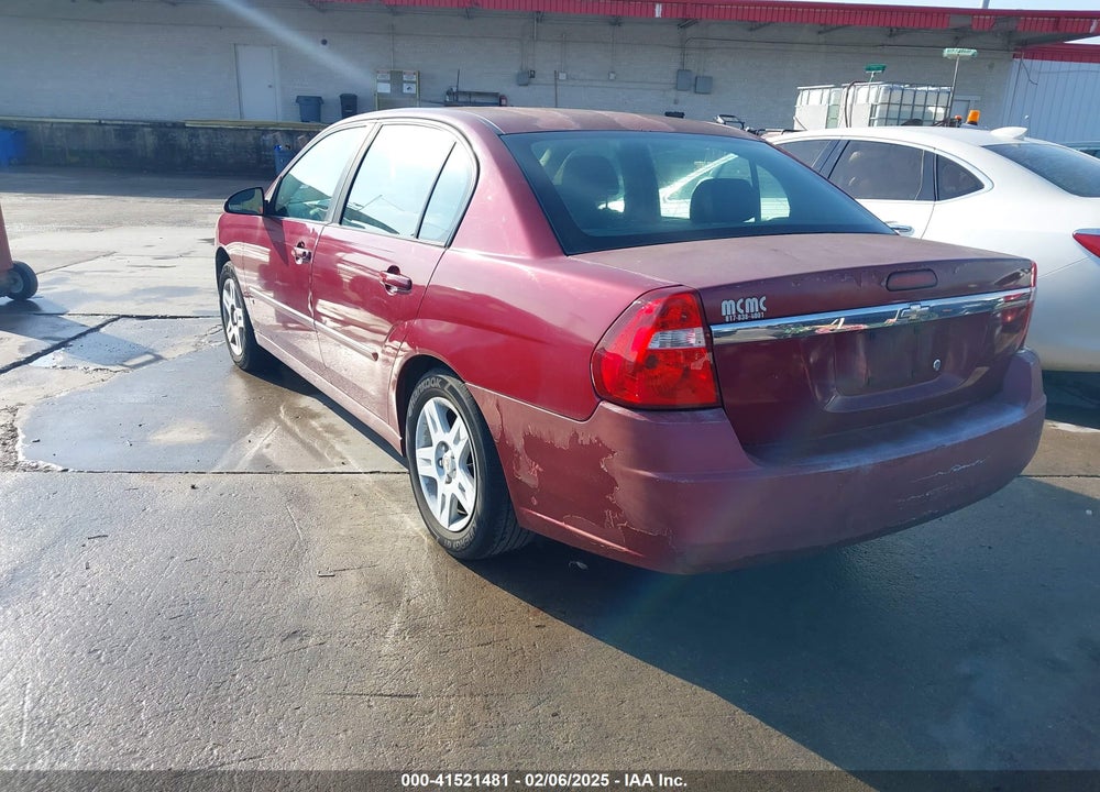 2006 CHEVROLET MALIBU VIN: 1G1ZT51846F200989