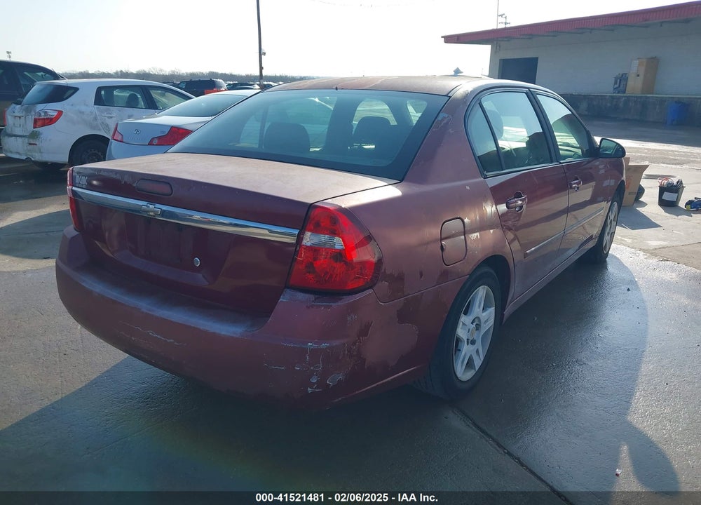 2006 CHEVROLET MALIBU VIN: 1G1ZT51846F200989